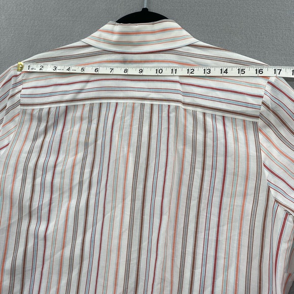 Vintage Faconnable Button-down Linen Blend Shirt - Picture 10 of 10